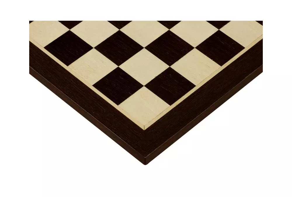 Deska szachowa 38 mm (bez opisu) wenge/klon (intarsja)